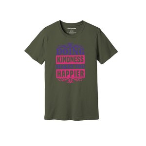 Camiseta de algodón 100% con temas de bondad, estampado de estilo informal, 12 opciones de color, 160-180, colocación de diseño personalizable GSM pesado - Product Image 1