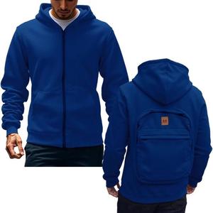 Nuova Felpa con Cappuccio e Zip con Zaino Integrato, Produttore di Alta Qualità. - Product Image 3