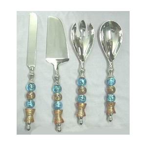 Ensemble de couverts d'ustensile d'or fabriqués à la main indiens meilleure qualité ensemble de couverts en acier inoxydable ensemble de couverts de Restaurant - Product Image 4