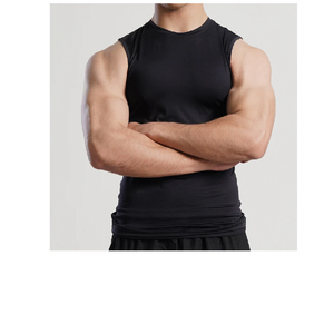 Camiseta Deportiva de Tirantes para Gimnasio, de Algodón, para Fisicoculturismo, Camiseta sin Mangas para Hombre, Camiseta Deportiva, Chaleco Muscular, Camiseta Interior - Product Image 1