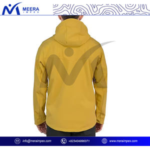 Veste softshell de randonnée personnalisée vêtements d'extérieur imperméables d'escalade vestes de sport pour hommes en polyester softshell pour hommes vente en gros - Product Image 5