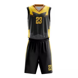 Uniforme de baloncesto por sublimación de calidad OEM, camiseta de baloncesto de estilo único OEM, cree sus propios uniformes de estilo con logotipo personalizado - Product Image 2