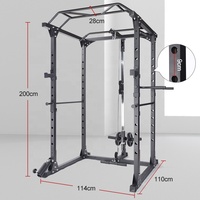PINJIAN Équipement de musculation pour le corps, entraînement de force, équipement de musculation multifonctionnel de qualité supérieure, rack de squat personnalisé