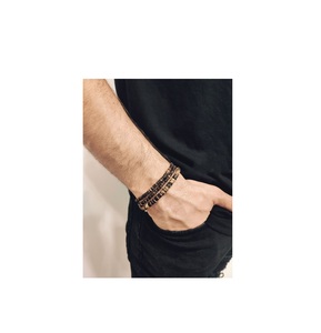 Antique <b>Wood</b> Beads Bracelet Natural Color Cuff Attractive Design for Sale Customized Size for Best Cost - Product Image 6