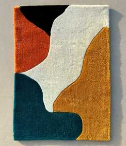 Laine tuftée à la main traditionnelle de concepteur moderne personnalisée belle taille et couleur personnalisées disponibles-tapis traditionnels faits à la main - Product Image 1