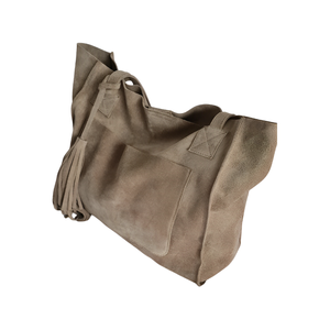 Suede Tote Bag for Women Recycled New Fashion Handbag Low MOQ From Vietnam High Quality Custom Logo - Product Image 4