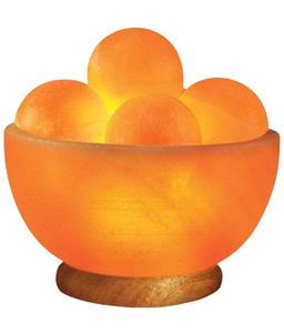 Charger USB Natural <b>Crafts</b> Fire Bowl Lucky Lamp From Pakistan Pink Stone Manufacture Price <b>Wooden</b> Base Himalayan Salt Lamps - Product Image 2