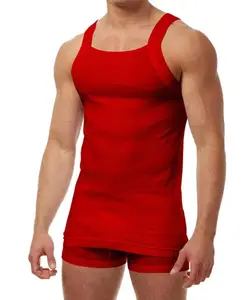 OEM Gym Singlets Mens Tank Tops S GYM Tank Top Sports Clothes Stringer Bodybuilding Fitness Men Fashion Custom Cotton