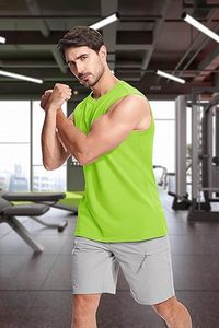Camiseta sin mangas de entrenamiento para hombre de la mejor calidad, chaleco transpirable de baloncesto, camiseta sin mangas, camiseta de culturismo 2025 - Product Image 3