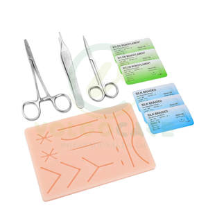 Kit de almohadilla de práctica de sutura, heridas precortadas, malla de 3 capas para corte de goma y kit de sutura de práctica de sutura gingival, instrumento médico - Product Image 6