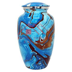 Fabricant et fournisseur urne de crémation en métal pour cendres humaines belle urne commémorative de haute qualité pour cendres humaines best-seller - Product Image 6