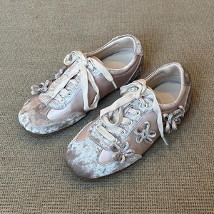 Zapatos planos informales de lona para mujer, zapatillas de deporte para mujer, mocasines sin cordones, calzado cómodo y transpirable de verano para mujer, calzado de moda - Product Image 5