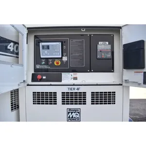 Groupe électrogène diesel industriel 320 kW avec sélecteur de tension, sorties multi-raccords, remorquable, pour alimentation de secours commerciale - Product Image 5