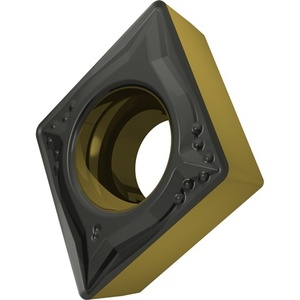 Inserto de Torneado Indexable con Recubrimiento MT-CVD ISO CCMT 060204E-FMT9415 D. 2.8mm, Paquete de 10 para Corte de Metal - Product Image 1