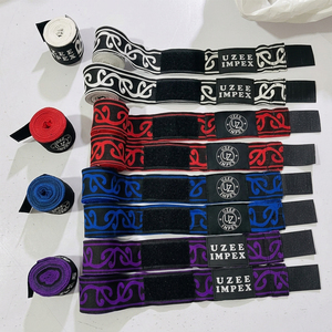 Vendas de Boxeo Personalizadas de Poliéster, Algodón y Nylon Elástico Unisex para Boxeo, MMA, Muay Thai, Kickboxing, Venta al Por Mayor - Product Image 1