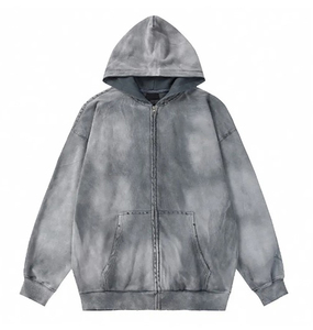 เสื้อฮู้ดและเสื้อสเวตเตอร์สำหรับผู้ชายสินค้า OEM ออกแบบได้ตามต้องการโรงงานผลิตจำนวนมากของซัพพลายเออร์ - Product Image 4