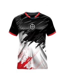 Camiseta de fútbol personalizada de manga corta, uniforme de fútbol personalizado, camiseta de fútbol sublimada, gran venta. - Product Image 3