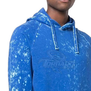 Quick Dry Breathable 100% Cotton Solid Winter Acid <b>Wash</b> Hoodies Custom Printing Logo High Quality Men - Product Image 4