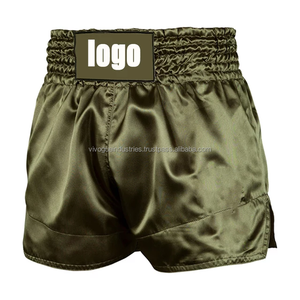 Pantalones Cortos de Boxeo Muay Thai al por Mayor, Duraderos, 100% Poliéster, 220g, Impresión por Sublimación, Opción de Logotipo Personalizado en la Parte Delantera, Unisex, Moda para Gimnasio - Product Image 5