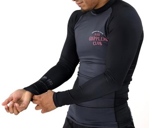 Gym Workout Running Compression Shirts pour hommes Rash Guard à manches longues - Product Image 1