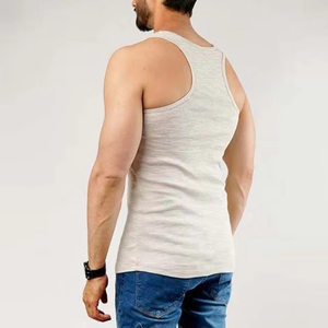 เสื้อกล้ามกีฬา2025สำหรับผู้ชายเสื้อกล้ามสำหรับใส่วิ่งฟิตเนสปรับแต่งได้ - Product Image 4