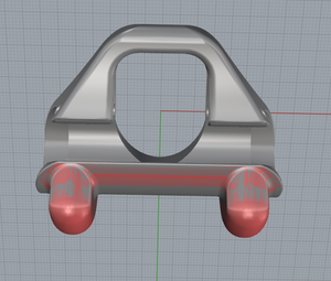 Accessoire anti-chute personnalisé en acier inoxydable 316 à 8 nervures pour câble métallique de 8 mm, marque HM - Product Image 2