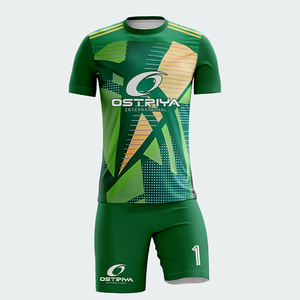 ชุดกีฬาฟุตบอลสำหรับผู้ใหญ่เครื่องแบบฟุตบอลนุ่มสบายระบายอากาศ - Product Image 4