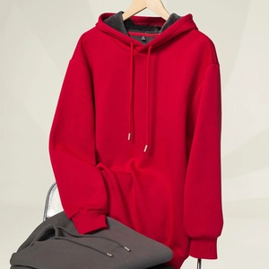 Sweatshirts à capuche unisexes en molleton chaud et lourd pour hommes Vente en gros numérique en toile teintée uni d'hiver de qualité supérieure - Product Image 6