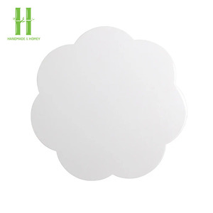 BEST SELLER Sous-verres en laque à motif festonné, style minimalisme moderne, nouvelle collection, sous-verres à thé en laque à motif floral en provenance du Vietnam - Product Image 2