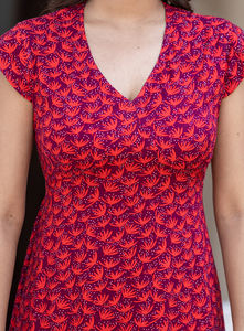 100% Rayon Summer <b>Dress</b> Eco-Friendly Floral Screen Printed with Handcrafted Ethnic Motifs Breathable Daily Wear Casual <b>Dress</b> - Product Image 6