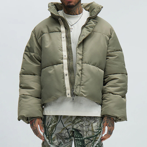 <b>Top</b> Quality Custom Logo Breathable Comfortable <b>Bubble</b> Jackets Men's Winter <b>Bubble</b> Customised Men's Jackets - Product Image 1