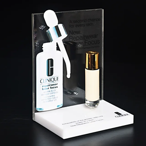2025 Organisateur cosmétique en acrylique imprimé UV de luxe pour un affichage élégant des essentiels de beauté - Product Image 3