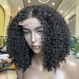 100% Original Vietnam cheveux humains en gros meilleure qualité crépus bouclés perruque - Product Image 1