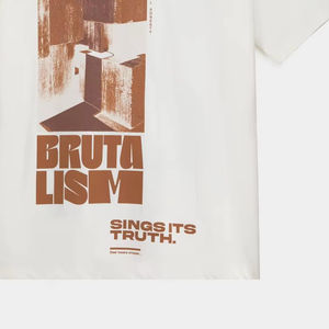 2025 nueva llegada de alta densidad de impresión 100% algodón de punto gráfico camisetas de gran tamaño de media manga logotipo personalizado OEM ODM al por mayor - Product Image 6