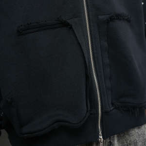 Sudadera con Capucha Extra Grande de Algodón 100% Personalizada OEM con Pedrería, Hombros Caídos, Estilo Urbano, Sudaderas y Hoodies para Hombre - Product Image 6