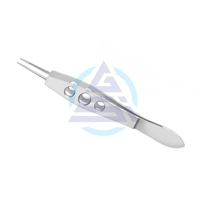 Fórceps para atar daños oftálmicos Mordazas Lisas para suturas 7-0 a 9-0 Instrumentos de cirugía ocular recta - Product Image 1