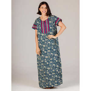 Camisón Largo Evolve para Mujer, 100% Algodón Súper Suave, Estampado, Ropa de Dormir con Diseño Cómodo ODM para Damas - Product Image 6