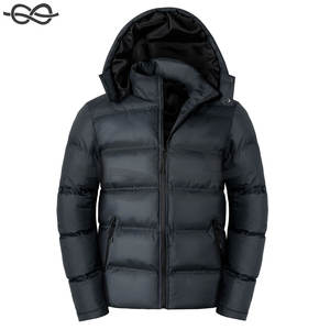 เสื้อโค้ทกันหนาวตัวยาวบุนวมเสื้อคลุมปาร์เก้มีซิปสำหรับผู้ชายเสื้อโค้ทผ้าฝ้ายให้ความอบอุ่นในฤดูหนาว - Product Image 6