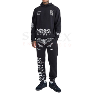 Ensemble de survêtement pour homme de haute qualité, vêtements de sport, tenue de jogging, vêtements de sport, fournisseur OEM en gros, impression personnalisée, prix de gros - Product Image 1