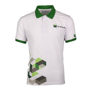 <b>Men's</b> Quick-Dry <b>White</b> Plain Short Sleeve Polo <b>Shirts</b> With Anti-Wrinkles, Custom Logo Printing 100%Cotton <b>Men</b> <b>T</b>-<b>Shirts</b> for Street - Product Image 1