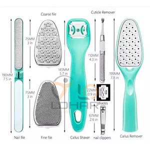 Kit de pedicura de cuidado personal de acero inoxidable personalizado Kit de pedicura de mejor diseño disponible - Product Image 6