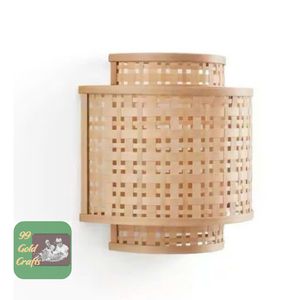 Haute Qualité Tissé Bambou Rotin Suspension Lampe À La Main Pendentif Lumière Rustique Plafonnier pour La Maison Café Restaurant Décor - Product Image 2