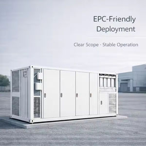 Système de stockage d'énergie (ESS) en conteneur EPC clé en main de 20 pieds, 5 MWh, 150 Ah, LiFePO4, refroidissement par air, raccordement au réseau, PCS, EMS, pour IP54 C3 1500V 43T 52T, prêt à être expédié - Product Image 4