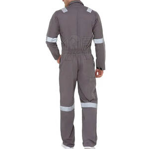 Uniforme de trabajador de construcción de seguridad industrial Ropa de trabajo de manga larga con opciones de alta visibilidad - Product Image 3