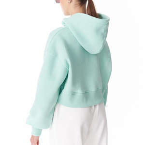 Tenues de mode automne 2026, vêtements pour femmes, sweat-shirts à demi-zip, pull court en polaire, pull à capuche quart de zip par Zavi Sports - Product Image 6