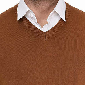 Top Fashion Street Wear Pullover Sweatshirt Men's V Neck 100% Cotton Oversize Sweatshirt Unisex Sweatshirt for Men's - Product Image 6