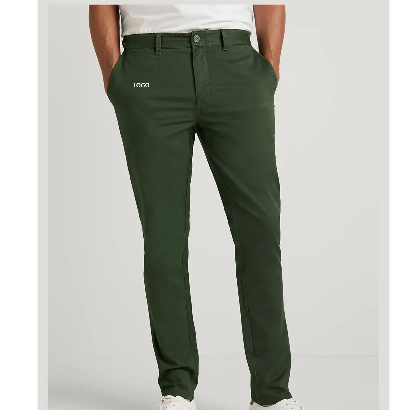 Pantalones de vestir Pantalones chinos de alta calidad Uso de oficina Ropa de calle Ropa de moda Hecho en Pakistán Pantalones de material de la mejor calidad de tela