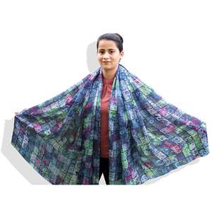 Boho Women's Silk <b>Sarong</b> Beach <b>Wrap</b> Dress Boho Fashion Hippie Wear #### Swimsuit Cover Ups - Product Image 4