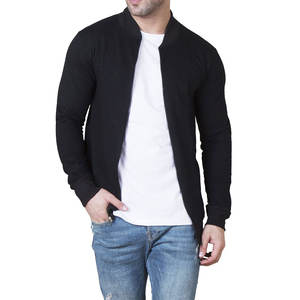 Blouson universitaire pour homme, conception personnalisée en usine, zippé, imperméable, respirant, en sherpa épais, broderie frontale, fabricant - Product Image 3