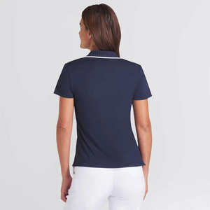 Maillots de rugby en coton épais et lourd, polos classiques à manches longues, vêtements d'équipe, rayures horizontales dorées et violettes, maillot de rugby - Product Image 4